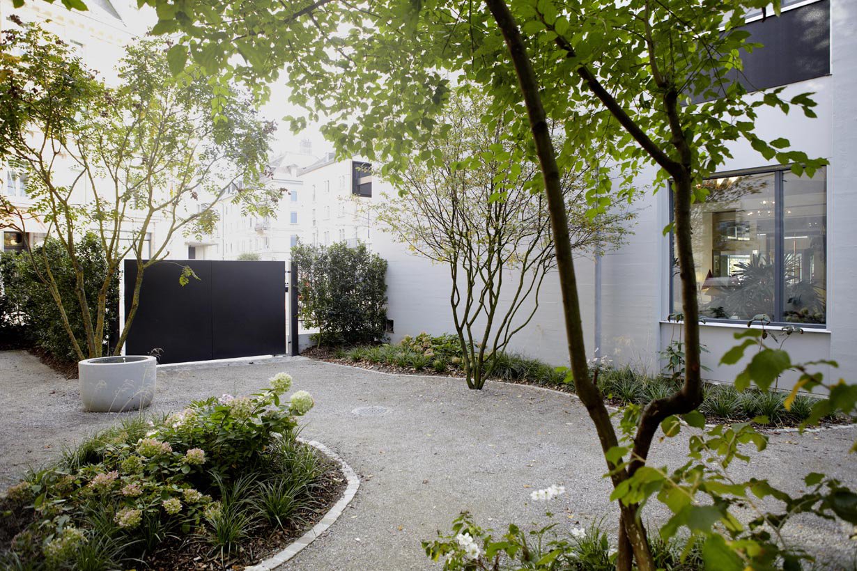 Idyll in der Baulücke